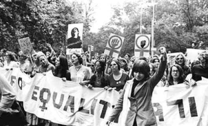 1970 - Women march in support of the Equal Rights Amendment